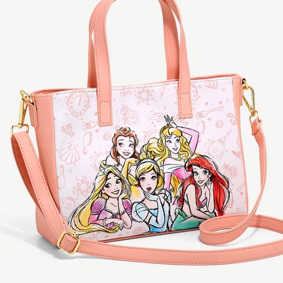 Loungefly Bags Nwt Loungefly Disney Princesses Satchel Poshmark